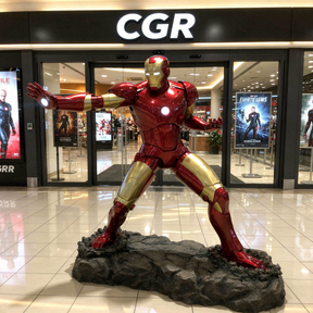 Iron Man 2.0 Attack Mode™ (210cm) - Atelier Home™