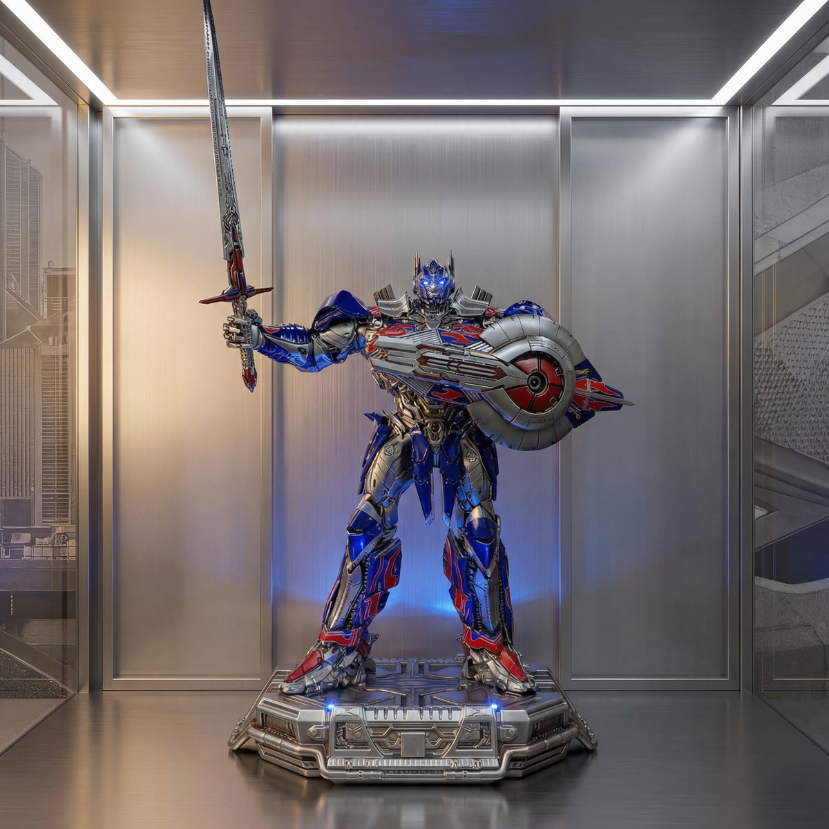 Optimus Prime : Limited Edition Collectible 60cm Statue - Atelier Home™