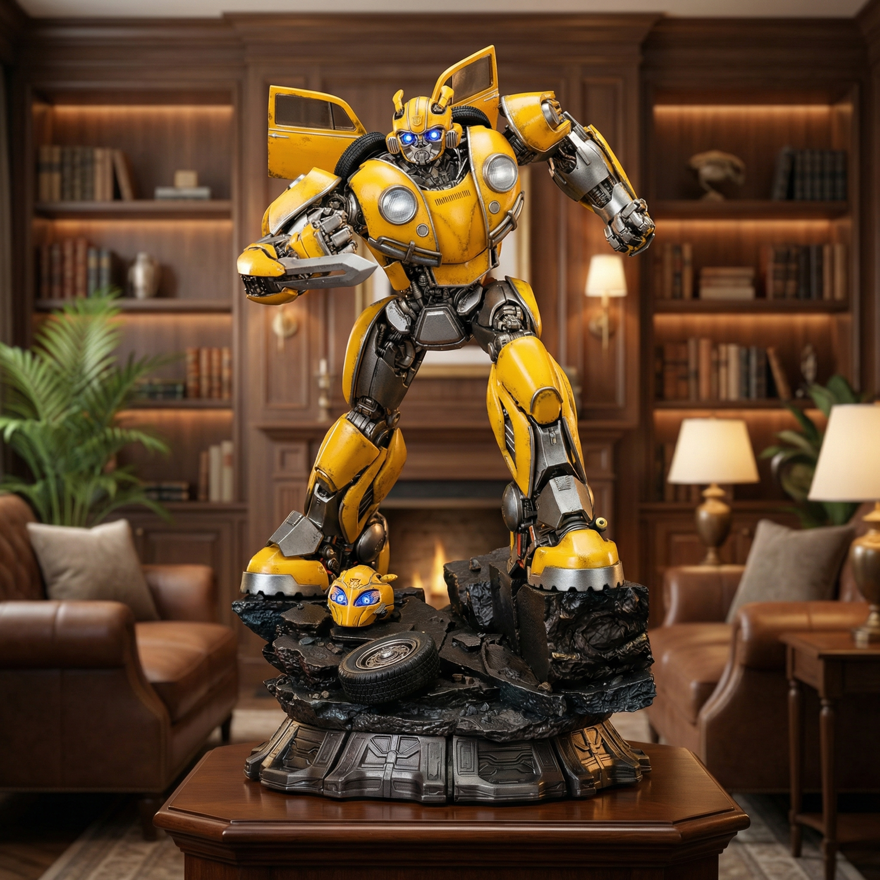 Bumblebee Premium Statue – 67cm (2.20 ft) ™ - Atelier Home™