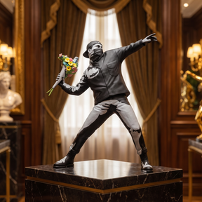 Banksy -Flower Thrower™