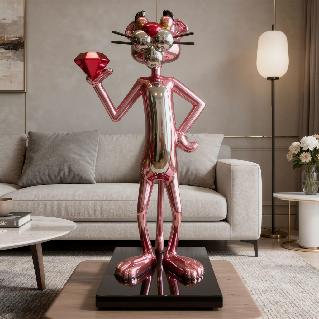 Pink Panther Lifesize 150cm/4.92ft. ™