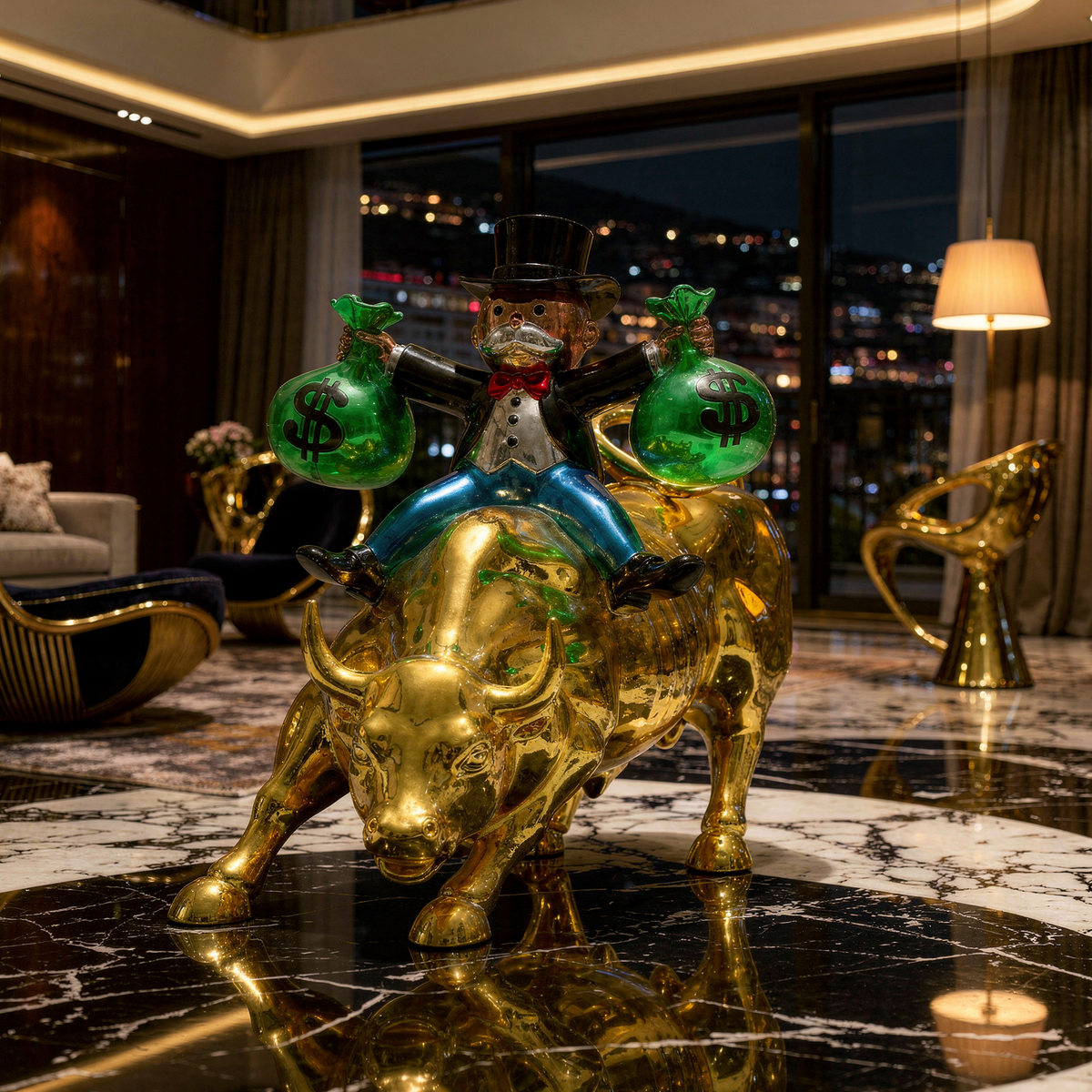 The Bull Run President™ Lifesize (150cm/4.92ft.)