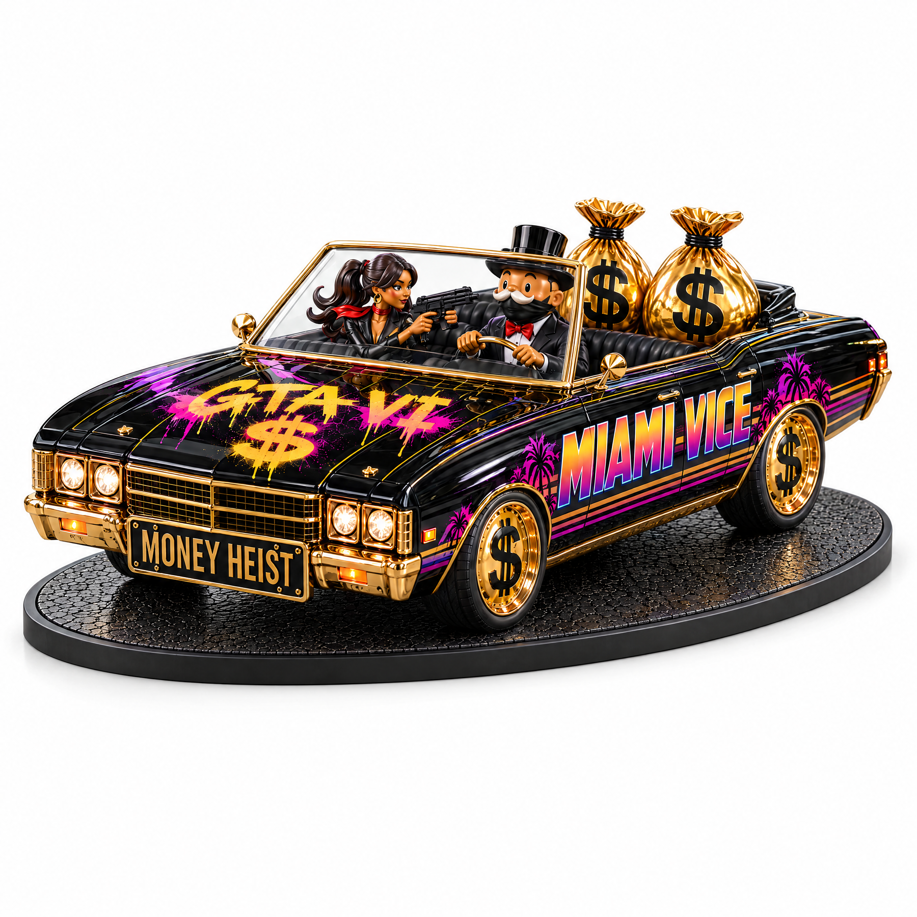 Money Heist™ - The GTA VI Limited Edition - Atelier Home™