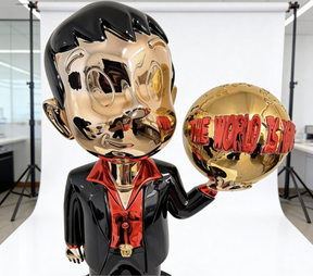 The World Is Yours Lifesize 150cm ™ - Atelier Home™