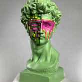 David Sculpture Statue, David Bust Statue, Pop art sculpture, Modern Sculpture, Roman Statue, David Sculpture, Greek Bust Statue - Atelier Home™