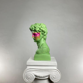 David Sculpture Statue, David Bust Statue, Pop art sculpture, Modern Sculpture, Roman Statue, David Sculpture, Greek Bust Statue - Atelier Home™