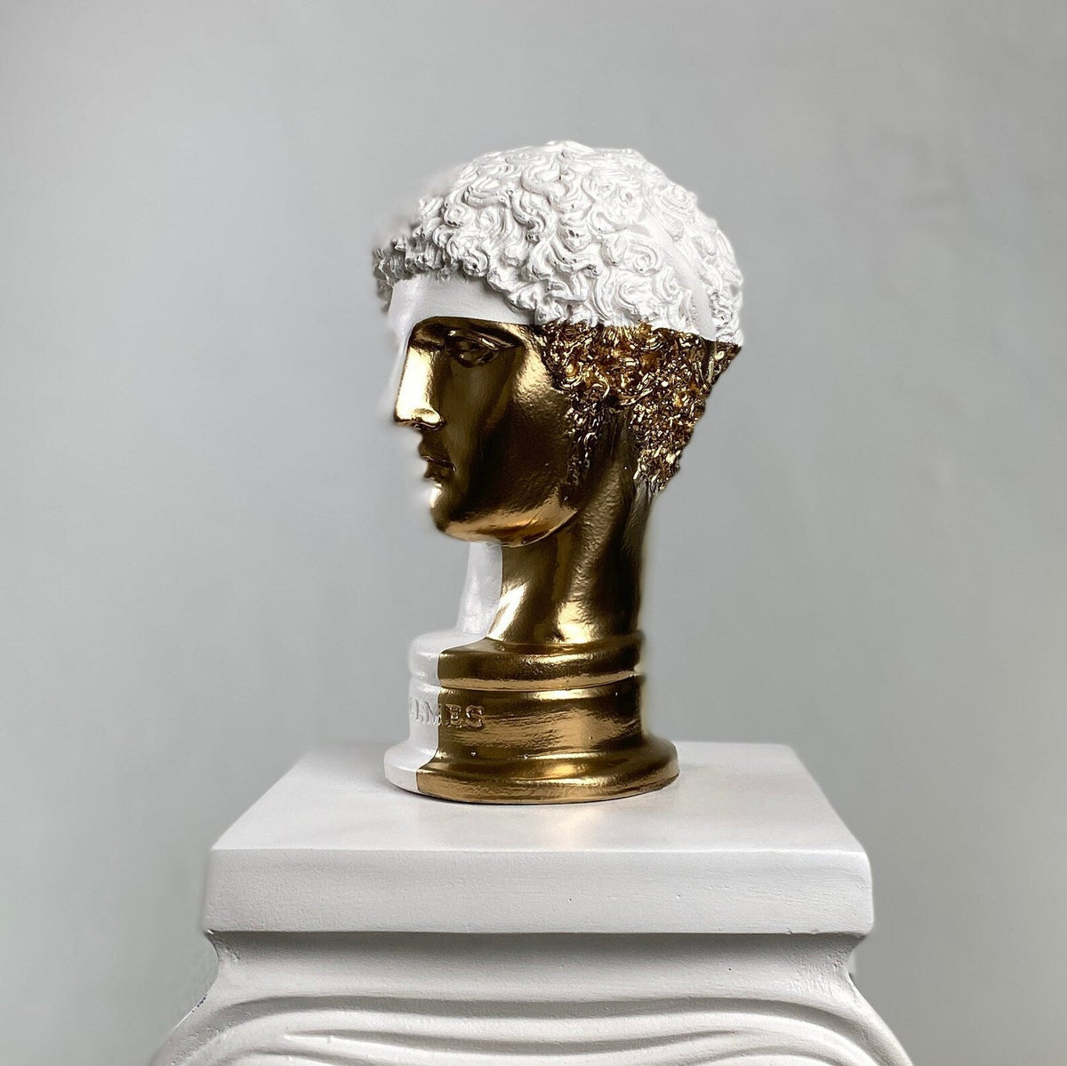 Hermes, Hermes Bust, Hermes Head Statue, Ancient Greek Sculpture, Pop Art Sculpture, Modern Sculpture - Atelier Home™