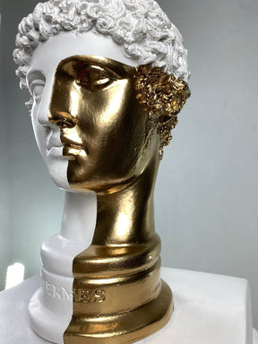 Hermes, Hermes Bust, Hermes Head Statue, Ancient Greek Sculpture, Pop Art Sculpture, Modern Sculpture - Atelier Home™
