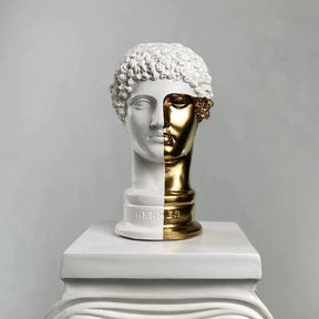 Hermes, Hermes Bust, Hermes Head Statue, Ancient Greek Sculpture, Pop Art Sculpture, Modern Sculpture - Atelier Home™