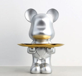 Bearbrick Rare™ Atelier Home™ Silver 